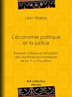 Télécharger le livre :  L'Économie politique et la justice