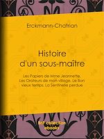 Télécharger le livre :  Histoire d'un sous-maître
