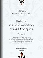 Télécharger le livre :  Histoire de la divination dans l'Antiquité