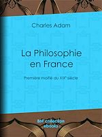 Télécharger le livre :  La Philosophie en France