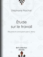 Télécharger le livre :  Étude sur le travail