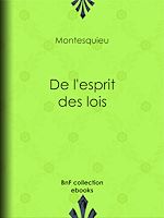 Télécharger le livre :  De l'esprit des lois
