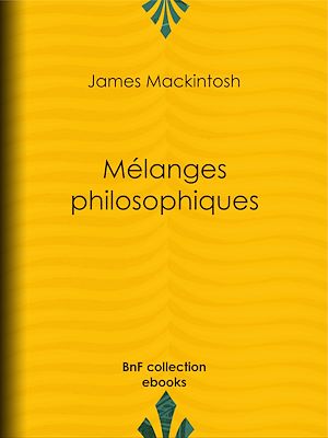 Téléchargez le livre :  Mélanges philosophiques
