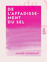 Download this eBook De l'affadissement du sel