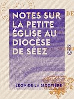 Download this eBook Notes sur la petite église au diocèse de Séez