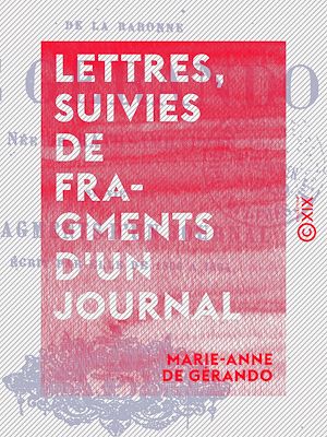 Download the eBook: Lettres, suivies de fragments d'un journal