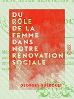 Télécharger le livre :  Du rôle de la femme dans notre rénovation sociale