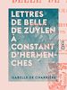 Télécharger le livre :  Lettres de Belle de Zuylen à Constant d'Hermenches