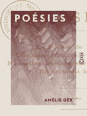 Téléchargez le livre :  Poésies
