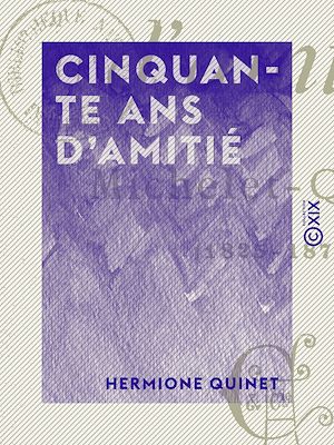 Download the eBook: Cinquante ans d'amitié