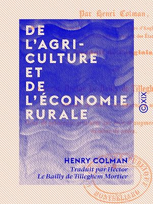 Téléchargez le livre :  De l'agriculture et de l'économie rurale