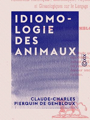Téléchargez le livre :  Idiomologie des animaux