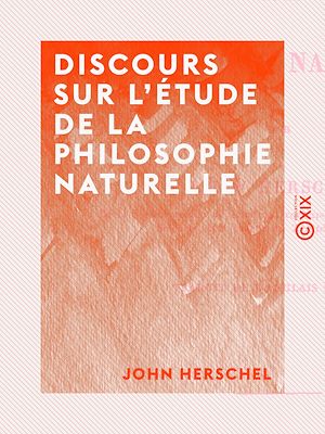 Téléchargez le livre :  Discours sur l'étude de la philosophie naturelle