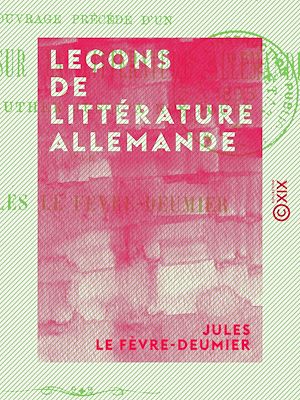 Download the eBook: Leçons de littérature allemande
