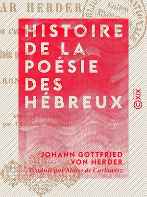 Download the eBook: Histoire de la poésie des Hébreux