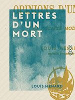 Télécharger le livre :  Lettres d'un mort