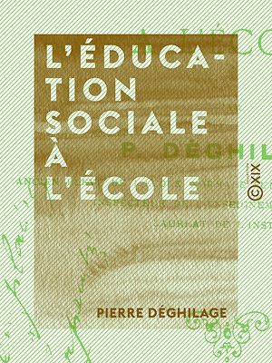 Download the eBook: L'Éducation sociale à l'école