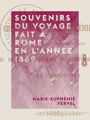 Download the eBook: Souvenirs du voyage fait à Rome en l'année 1869