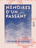 Télécharger le livre :  Mémoires d'un passant