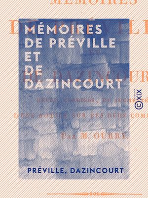 Téléchargez le livre :  Mémoires de Préville et de Dazincourt