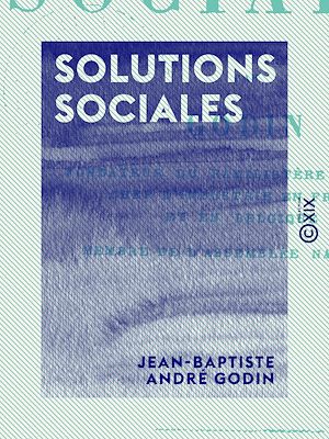 Téléchargez le livre :  Solutions sociales