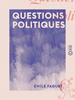Télécharger le livre :  Questions politiques