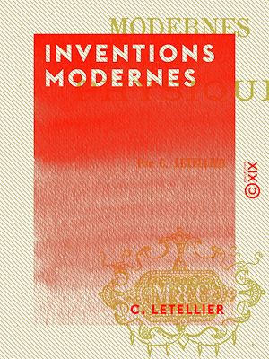 Téléchargez le livre :  Inventions modernes