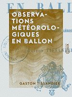 Télécharger le livre :  Observations météorologiques en ballon