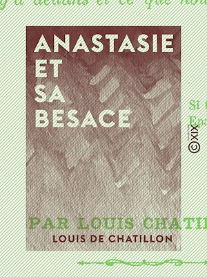 Téléchargez le livre :  Anastasie et sa besace
