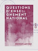 Télécharger le livre :  Questions d'enseignement national