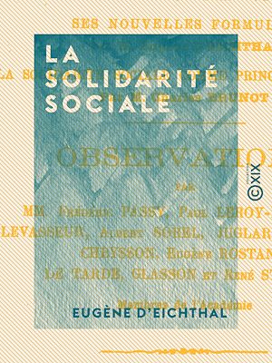 Download the eBook: La Solidarité sociale
