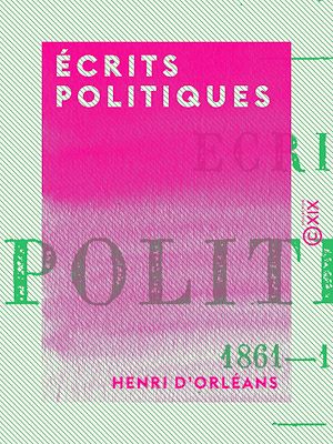 Téléchargez le livre :  Écrits politiques