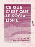 Télécharger le livre :  Ce que c'est que le socialisme