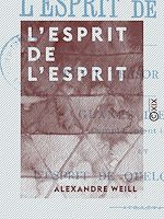 Télécharger le livre :  L'Esprit de l'esprit