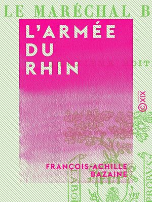 Téléchargez le livre :  L'Armée du Rhin