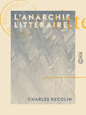 Download the eBook: L'Anarchie littéraire