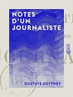 Télécharger le livre :  Notes d'un journaliste - Vie, littérature, théâtre