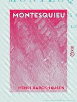 Download this eBook Montesquieu
