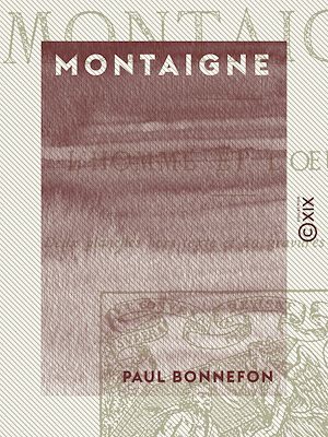 Téléchargez le livre :  Montaigne