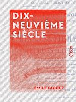 Télécharger le livre :  Dix-neuvième siècle