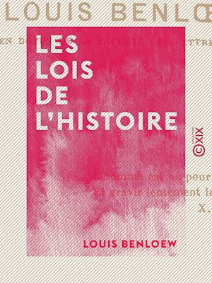 Download the eBook: Les Lois de l'histoire