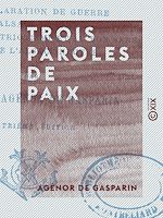 Télécharger le livre :  Trois paroles de paix