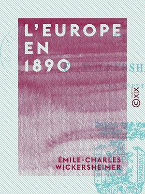 Téléchargez le livre :  L'Europe en 1890