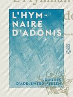Télécharger le livre :  L'Hymnaire d'Adonis