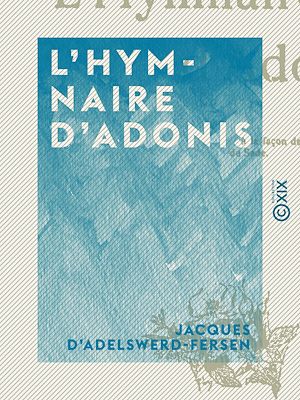 Téléchargez le livre :  L'Hymnaire d'Adonis