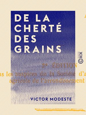 Téléchargez le livre :  De la cherté des grains