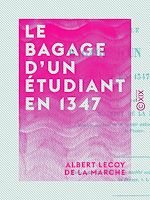 Download this eBook Le Bagage d'un étudiant en 1347