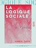 Télécharger le livre :  La Logique sociale
