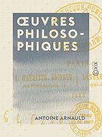 Télécharger le livre :  Œuvres philosophiques