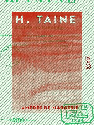 Téléchargez le livre :  H. Taine
